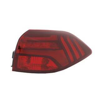 Replacement - Passenger Side Passenger Side Outer Tail Light (CAPA Certified)