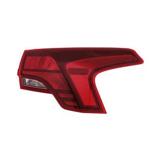 Replacement - Passenger Side Passenger Side Outer Tail Light (CAPA Certified)