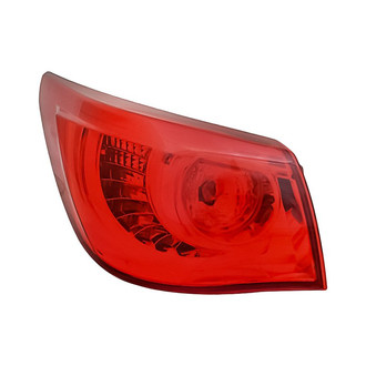 Replacement - Driver Side Driver Side Outer Tail Light (CAPA Certified)