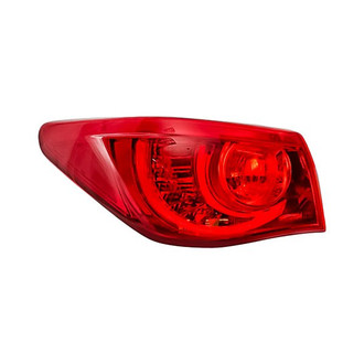 Replacement - Driver Side Driver Side Outer Tail Light (CAPA Certified)