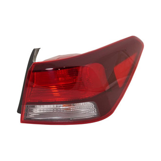 Replacement - Passenger Side Passenger Side Outer Tail Light (CAPA Certified)