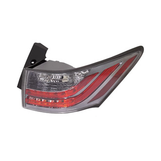 Replacement - Passenger Side Passenger Side Outer Tail Light Lens and Housing (Standard Line)