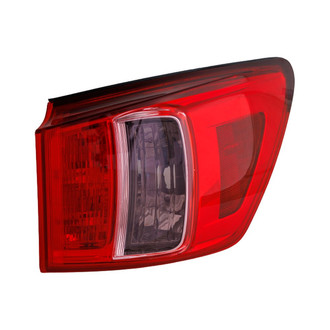 Replacement - Passenger Side Passenger Side Outer Tail Light Lens and Housing (CAPA Certified)