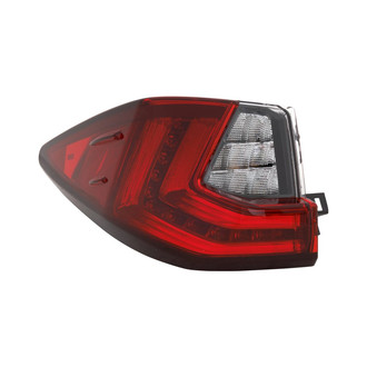 Replacement - Driver Side Driver Side Outer Tail Light (Standard Line)