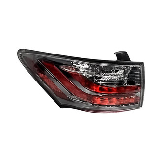 Replacement - Driver Side Driver Side Outer Tail Light Lens and Housing (CAPA Certified)