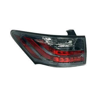 Replacement - Driver Side Driver Side Outer Tail Light Lens and Housing (Standard Line)