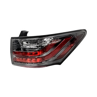 Replacement - Passenger Side Passenger Side Outer Tail Light Lens and Housing (CAPA Certified)