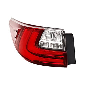 Replacement - Driver Side Driver Side Outer Tail Light Lens and Housing (CAPA Certified)