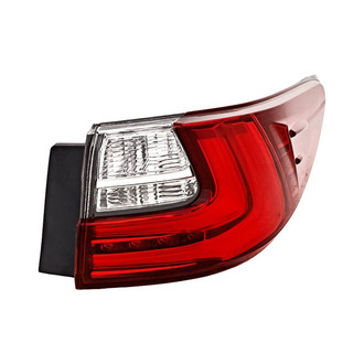 Replacement - Passenger Side Passenger Side Outer Tail Light Lens and Housing (CAPA Certified)