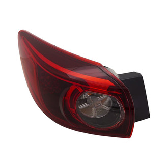 Replacement - Driver Side Driver Side Outer Tail Light (Standard Line)