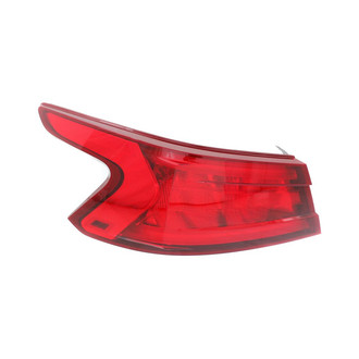 Replacement - Driver Side Driver Side Outer Tail Light (Standard Line)