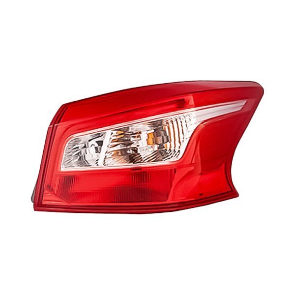 Replacement - Passenger Side Outer Tail Light, Nissan Sentra