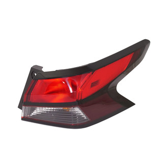 Replacement - Passenger Side Passenger Side Outer Tail Light (CAPA Certified)
