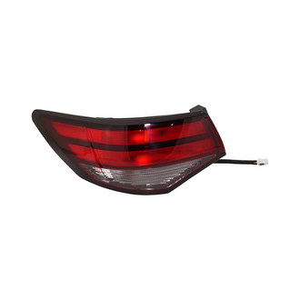 Replacement - Driver Side Driver Side Outer Tail Light (CAPA Certified)