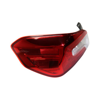 Replacement - Driver Side Driver Side Tail Light Lens and Housing (CAPA Certified)