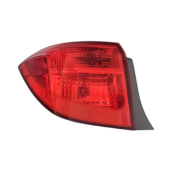 Replacement - Driver Side Outer Tail Light, Toyota Corolla