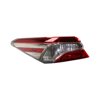 Replacement - Driver Side Driver Side Outer Tail Light Lens and Housing (CAPA Certified)