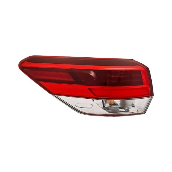 Replacement - Driver Side Outer Tail Light, Toyota Highlander