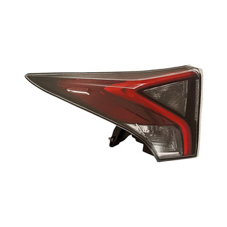 Replacement - Driver Side Driver Side Upper Tail Light Lens and Housing (CAPA Certified)