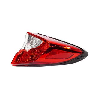 Replacement - Passenger Side Passenger Side Outer Tail Light Lens and Housing (CAPA Certified)