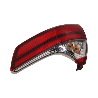 Replacement - Passenger Side Passenger Side Outer Tail Light (CAPA Certified)