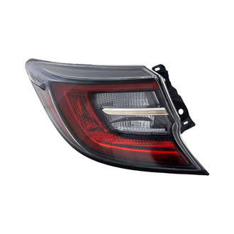Replacement - Driver Side Driver Side Outer Tail Light Lens and Housing (CAPA Certified)