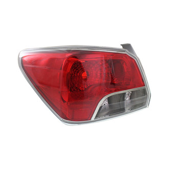 Replacement - Driver Side Driver Side Tail Light Lens and Housing (CAPA Certified)