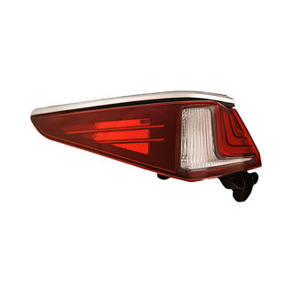 Replacement - Driver Side Driver Side Outer Tail Light (CAPA Certified)