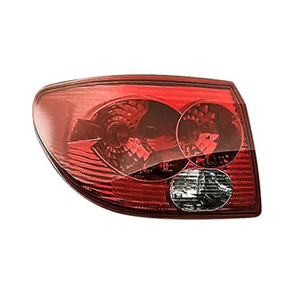 Replacement - Driver Side Driver Side Tail Light Lens and Housing (Standard Line)