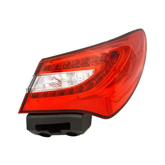 Replacement - Passenger Side Passenger Side Tail Light (CAPA Certified)