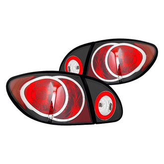 Replacement - Driver and Passenger Side Euro Tail Lights