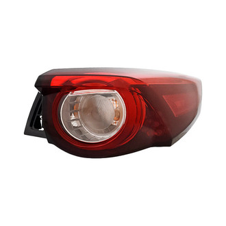 Replacement - Passenger Side Passenger Side Outer Tail Light (CAPA Certified)