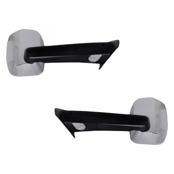 Replacement - Driver and Passenger Side Manual Towing Mirror