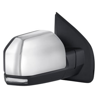 Replacement - Passenger Side Power View Mirror (Heated, Foldaway) (Standard Line)
