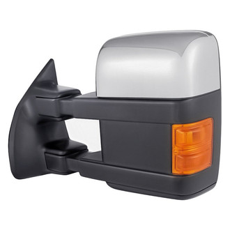Replacement - Driver Side Power Towing Mirror (Heated, Foldaway) (Standard Line)