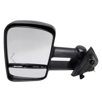 Replacement - Driver Side Power Towing Mirror (Heated, Foldaway) (Standard Line)