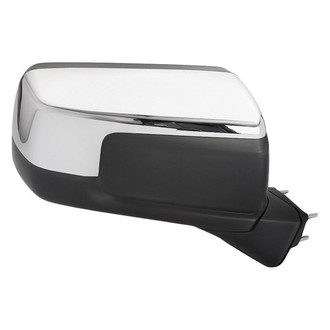 Replacement - Passenger Side Power View Mirror (Heated, Foldaway) (Standard Line)