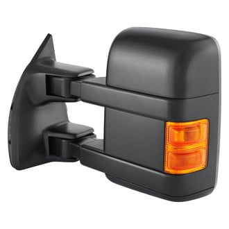 Replacement - Driver Side Power Towing Mirror (Heated, Foldaway) (Standard Line)