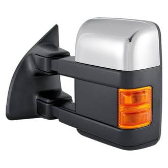 Replacement - Driver Side Power Towing Mirror (Heated, Foldaway) (Standard Line)