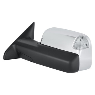 Replacement - Driver Side Power Towing Mirror (Heated, Foldaway) (Standard Line)
