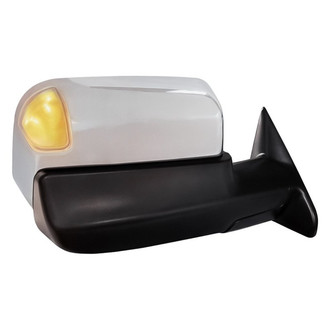 Replacement - Passenger Side Power View Mirror (Heated, Foldaway) (Standard Line)