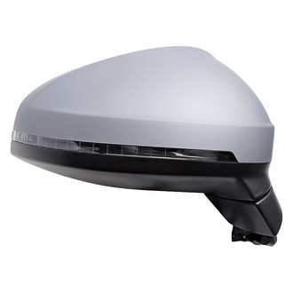Replacement - Passenger Side Power View Mirror (Heated, Foldaway) (Standard Line)
