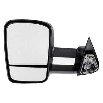 Replacement - Driver Side Manual View Mirror (Non-Heated, Foldaway) (Standard Line)