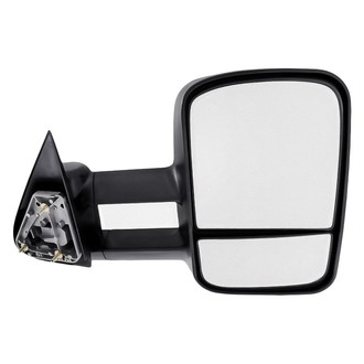 Replacement - Passenger Side Manual View Mirror (Non-Heated, Foldaway) (Standard Line)