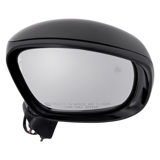Replacement - Passenger Side Power View Mirror (Heated, Foldaway) (Standard Line)