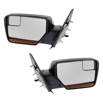 Replacement - Power Side View Mirror (Foldaway)