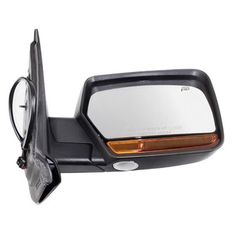 Replacement - Passenger Side Power View Mirror (Heated, Foldaway) (Standard Line)