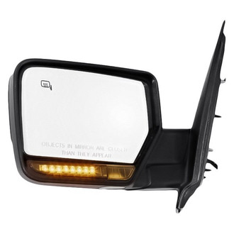 Replacement - Driver Side Power View Mirror (Heated, Foldaway) (Standard Line)