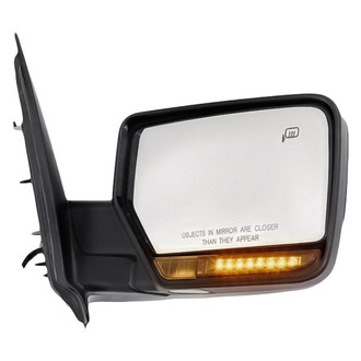 Replacement - Passenger Side Power View Mirror (Heated, Foldaway) (Standard Line)
