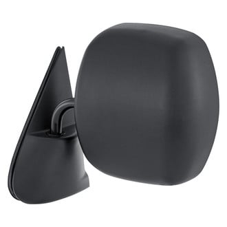 Replacement - Driver Side Manual View Mirror (Non-Heated, Foldaway) (Standard Line)